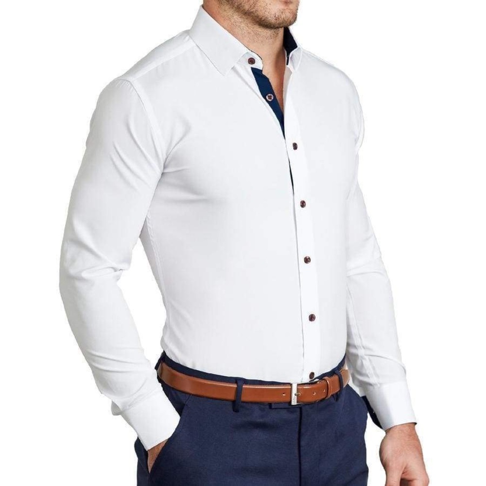 State & Liberty Mens Athletic Fit Dress Shirt XXL